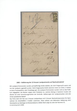 BADEN 1851-1868 – sheet 78