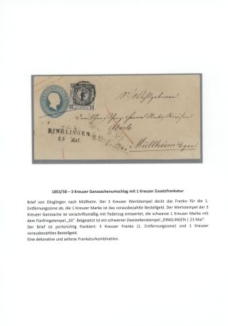 BADEN 1851-1868 – sheet 79