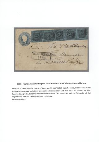 BADEN 1851-1868 – sheet 81