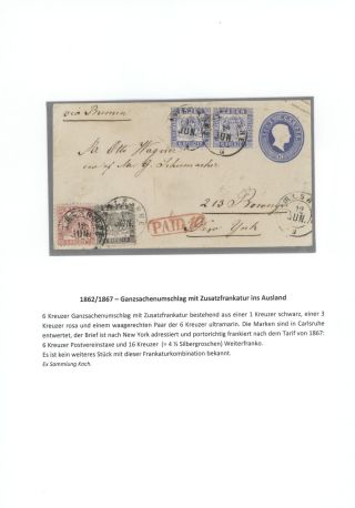 BADEN 1851-1868 – sheet 93