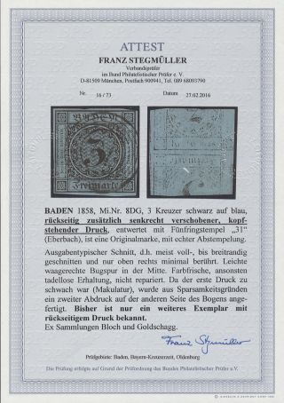 BADEN 1851-1868 – sheet 111