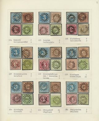 BAVORSKO 1850-67: SBÍRKA RAZÍTEK "UZAVŘENÁ MLÝNSKÁ KOLA" OD SIMONA WIESENTHALA – list 18
