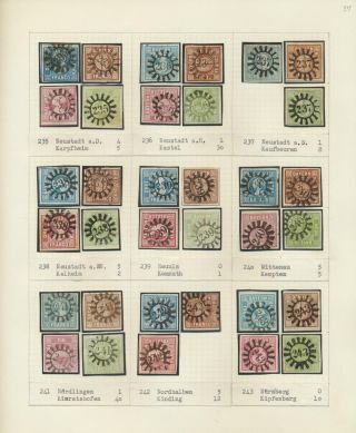 BAVORSKO 1850-67: SBÍRKA RAZÍTEK "UZAVŘENÁ MLÝNSKÁ KOLA" OD SIMONA WIESENTHALA – list 27