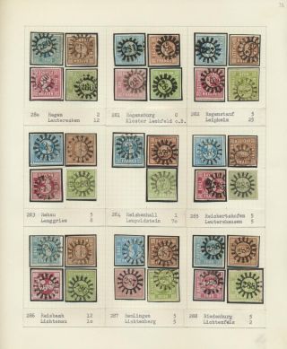 BAVORSKO 1850-67: SBÍRKA RAZÍTEK "UZAVŘENÁ MLÝNSKÁ KOLA" OD SIMONA WIESENTHALA – list 32
