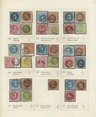 BAVORSKO 1850-67: SBÍRKA RAZÍTEK "UZAVŘENÁ MLÝNSKÁ KOLA" OD SIMONA WIESENTHALA – list 37