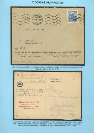 VERFOLGUNG DES JÜDISCHES VOLKERS IN DAS PROTEKTORAT BÖHMEN UND MÄHRED UND DIE THERESIENTADT GHETTO IN POSTDOKUMENTEN (Tschechische Version) – Blatt 33