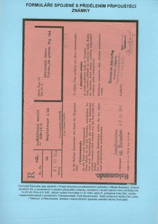 VERFOLGUNG DES JÜDISCHES VOLKERS IN DAS PROTEKTORAT BÖHMEN UND MÄHRED UND DIE THERESIENTADT GHETTO IN POSTDOKUMENTEN (Tschechische Version) – Blatt 37