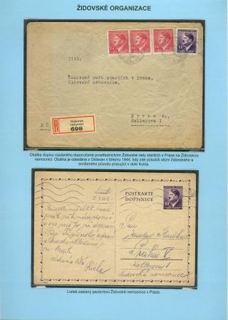 VERFOLGUNG DES JÜDISCHES VOLKERS IN DAS PROTEKTORAT BÖHMEN UND MÄHRED UND DIE THERESIENTADT GHETTO IN POSTDOKUMENTEN (Tschechische Version) – Blatt 42