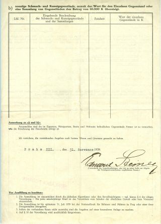 VERFOLGUNG DES JÜDISCHES VOLKERS IN DAS PROTEKTORAT BÖHMEN UND MÄHRED UND DIE THERESIENTADT GHETTO IN POSTDOKUMENTEN (Tschechische Version) – Blatt 51