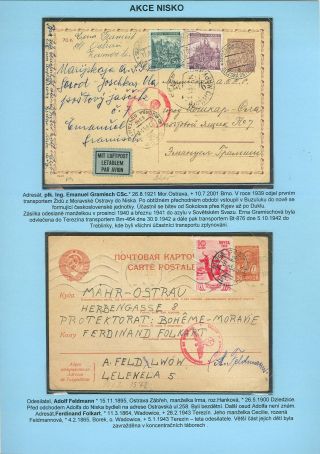 VERFOLGUNG DES JÜDISCHES VOLKERS IN DAS PROTEKTORAT BÖHMEN UND MÄHRED UND DIE THERESIENTADT GHETTO IN POSTDOKUMENTEN (Tschechische Version) – Blatt 60