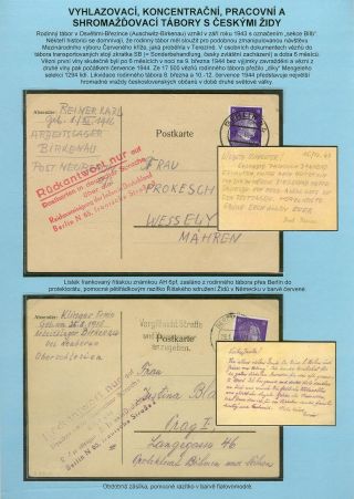 VERFOLGUNG DES JÜDISCHES VOLKERS IN DAS PROTEKTORAT BÖHMEN UND MÄHRED UND DIE THERESIENTADT GHETTO IN POSTDOKUMENTEN (Tschechische Version) – Blatt 64