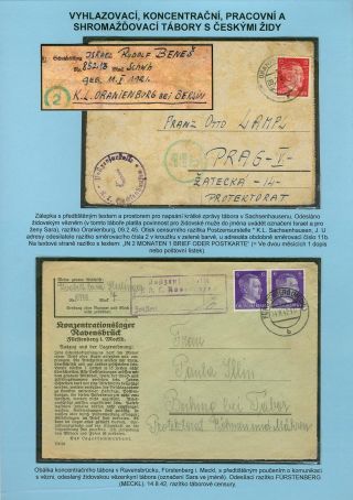 VERFOLGUNG DES JÜDISCHES VOLKERS IN DAS PROTEKTORAT BÖHMEN UND MÄHRED UND DIE THERESIENTADT GHETTO IN POSTDOKUMENTEN (Tschechische Version) – Blatt 68
