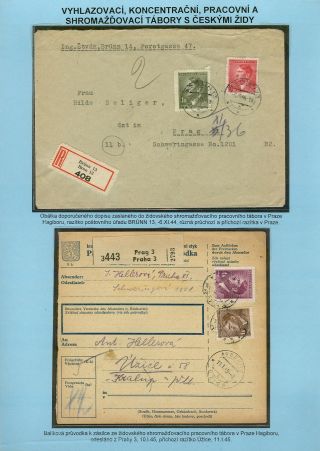 VERFOLGUNG DES JÜDISCHES VOLKERS IN DAS PROTEKTORAT BÖHMEN UND MÄHRED UND DIE THERESIENTADT GHETTO IN POSTDOKUMENTEN (Tschechische Version) – Blatt 75