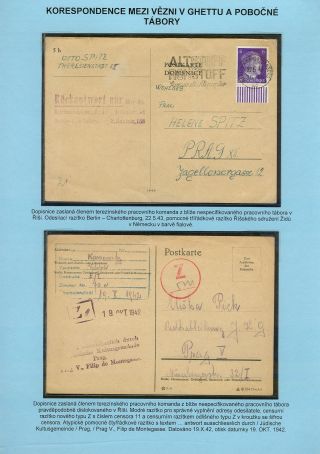 PERZEKUCE ŽIDOVSKÉHO NÁRODA V PROTEKTORÁTU ČECHY A MORAVA A GHETO TEREZÍN V POŠTOVNÍCH DOKUMENTECH (česká verze) – list 90