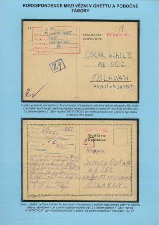 PERZEKUCE ŽIDOVSKÉHO NÁRODA V PROTEKTORÁTU ČECHY A MORAVA A GHETO TEREZÍN V POŠTOVNÍCH DOKUMENTECH (česká verze) – list 92