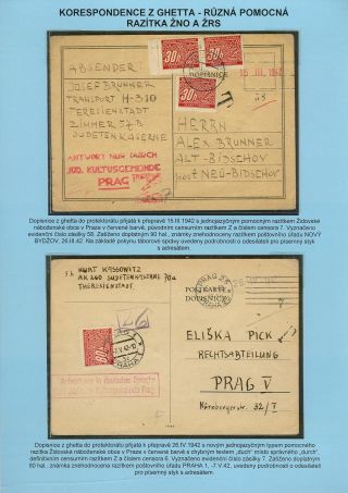 PERZEKUCE ŽIDOVSKÉHO NÁRODA V PROTEKTORÁTU ČECHY A MORAVA A GHETO TEREZÍN V POŠTOVNÍCH DOKUMENTECH (česká verze) – list 93