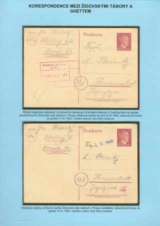 PERZEKUCE ŽIDOVSKÉHO NÁRODA V PROTEKTORÁTU ČECHY A MORAVA A GHETO TEREZÍN V POŠTOVNÍCH DOKUMENTECH (česká verze) – list 101