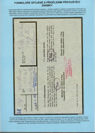PERZEKUCE ŽIDOVSKÉHO NÁRODA V PROTEKTORÁTU ČECHY A MORAVA A GHETO TEREZÍN V POŠTOVNÍCH DOKUMENTECH (česká verze) – list 111