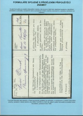 VERFOLGUNG DES JÜDISCHES VOLKERS IN DAS PROTEKTORAT BÖHMEN UND MÄHRED UND DIE THERESIENTADT GHETTO IN POSTDOKUMENTEN (Tschechische Version) – Blatt 118
