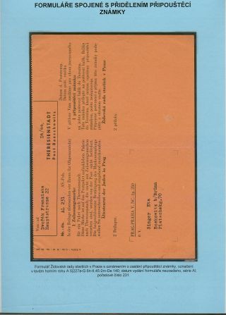 VERFOLGUNG DES JÜDISCHES VOLKERS IN DAS PROTEKTORAT BÖHMEN UND MÄHRED UND DIE THERESIENTADT GHETTO IN POSTDOKUMENTEN (Tschechische Version) – Blatt 125