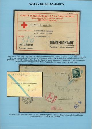 PERZEKUCE ŽIDOVSKÉHO NÁRODA V PROTEKTORÁTU ČECHY A MORAVA A GHETO TEREZÍN V POŠTOVNÍCH DOKUMENTECH (česká verze) – list 135