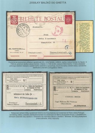PERZEKUCE ŽIDOVSKÉHO NÁRODA V PROTEKTORÁTU ČECHY A MORAVA A GHETO TEREZÍN V POŠTOVNÍCH DOKUMENTECH (česká verze) – list 136