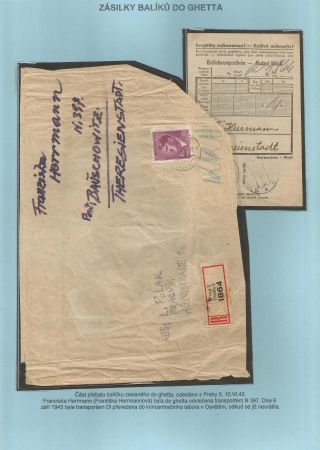 PERZEKUCE ŽIDOVSKÉHO NÁRODA V PROTEKTORÁTU ČECHY A MORAVA A GHETO TEREZÍN V POŠTOVNÍCH DOKUMENTECH (česká verze) – list 142