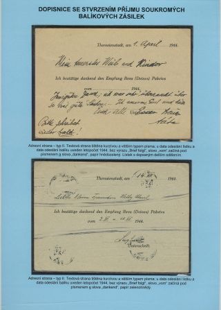 VERFOLGUNG DES JÜDISCHES VOLKERS IN DAS PROTEKTORAT BÖHMEN UND MÄHRED UND DIE THERESIENTADT GHETTO IN POSTDOKUMENTEN (Tschechische Version) – Blatt 149