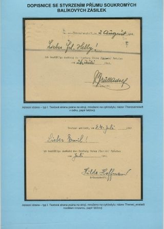VERFOLGUNG DES JÜDISCHES VOLKERS IN DAS PROTEKTORAT BÖHMEN UND MÄHRED UND DIE THERESIENTADT GHETTO IN POSTDOKUMENTEN (Tschechische Version) – Blatt 150