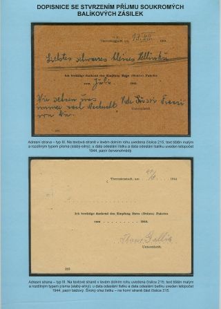 VERFOLGUNG DES JÜDISCHES VOLKERS IN DAS PROTEKTORAT BÖHMEN UND MÄHRED UND DIE THERESIENTADT GHETTO IN POSTDOKUMENTEN (Tschechische Version) – Blatt 151