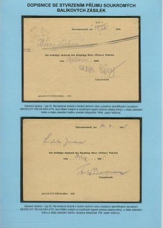 VERFOLGUNG DES JÜDISCHES VOLKERS IN DAS PROTEKTORAT BÖHMEN UND MÄHRED UND DIE THERESIENTADT GHETTO IN POSTDOKUMENTEN (Tschechische Version) – Blatt 152