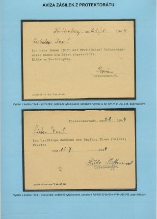 VERFOLGUNG DES JÜDISCHES VOLKERS IN DAS PROTEKTORAT BÖHMEN UND MÄHRED UND DIE THERESIENTADT GHETTO IN POSTDOKUMENTEN (Tschechische Version) – Blatt 159
