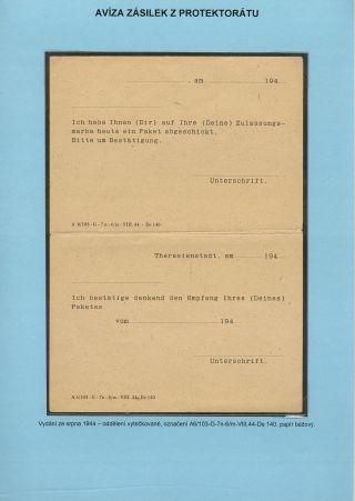 VERFOLGUNG DES JÜDISCHES VOLKERS IN DAS PROTEKTORAT BÖHMEN UND MÄHRED UND DIE THERESIENTADT GHETTO IN POSTDOKUMENTEN (Tschechische Version) – Blatt 160
