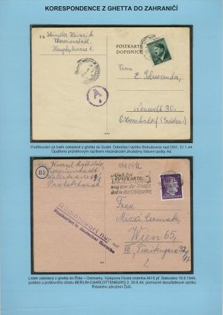 PERZEKUCE ŽIDOVSKÉHO NÁRODA V PROTEKTORÁTU ČECHY A MORAVA A GHETO TEREZÍN V POŠTOVNÍCH DOKUMENTECH (česká verze) – list 165