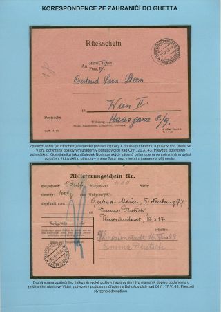 PERZEKUCE ŽIDOVSKÉHO NÁRODA V PROTEKTORÁTU ČECHY A MORAVA A GHETO TEREZÍN V POŠTOVNÍCH DOKUMENTECH (česká verze) – list 167