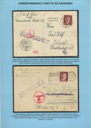 PERZEKUCE ŽIDOVSKÉHO NÁRODA V PROTEKTORÁTU ČECHY A MORAVA A GHETO TEREZÍN V POŠTOVNÍCH DOKUMENTECH (česká verze) – list 172
