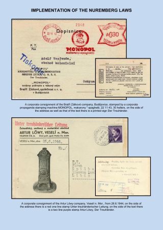 VERFOLGUNG DES JÜDISCHES VOLKERS IN DAS PROTEKTORAT BÖHMEN UND MÄHRED UND DIE THERESIENTADT GHETTO IN POSTDOKUMENTEN (Englisch Version) – Blatt 20