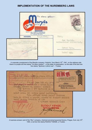 VERFOLGUNG DES JÜDISCHES VOLKERS IN DAS PROTEKTORAT BÖHMEN UND MÄHRED UND DIE THERESIENTADT GHETTO IN POSTDOKUMENTEN (Englisch Version) – Blatt 21