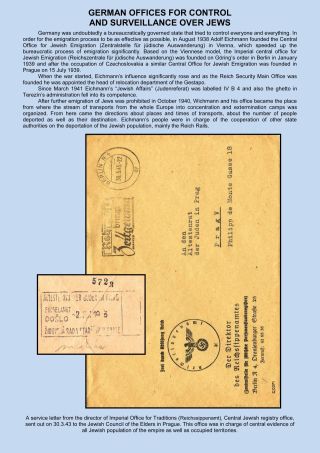 VERFOLGUNG DES JÜDISCHES VOLKERS IN DAS PROTEKTORAT BÖHMEN UND MÄHRED UND DIE THERESIENTADT GHETTO IN POSTDOKUMENTEN (Englisch Version) – Blatt 23