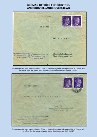 VERFOLGUNG DES JÜDISCHES VOLKERS IN DAS PROTEKTORAT BÖHMEN UND MÄHRED UND DIE THERESIENTADT GHETTO IN POSTDOKUMENTEN (Englisch Version) – Blatt 26