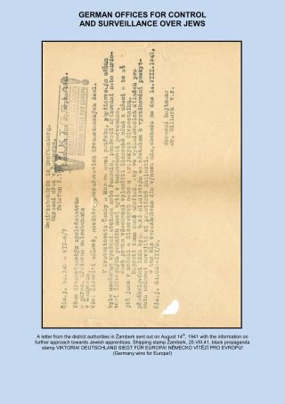 VERFOLGUNG DES JÜDISCHES VOLKERS IN DAS PROTEKTORAT BÖHMEN UND MÄHRED UND DIE THERESIENTADT GHETTO IN POSTDOKUMENTEN (Englisch Version) – Blatt 30