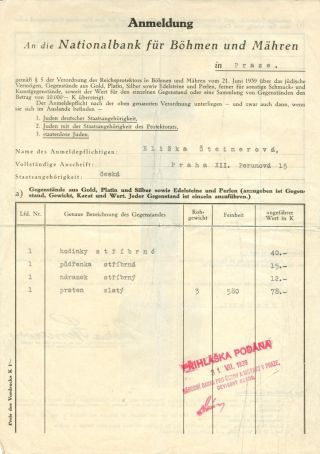 PERZEKUCE ŽIDOVSKÉHO NÁRODA V PROTEKTORÁTU ČECHY A MORAVA A GHETO TEREZÍN V POŠTOVNÍCH DOKUMENTECH (anglická verze) – list 50
