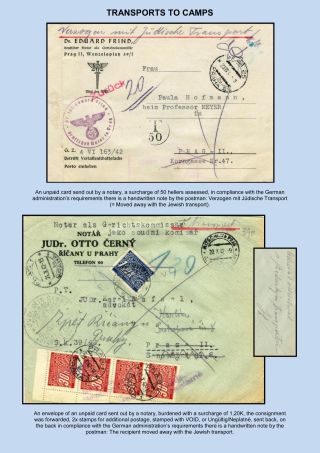 PERZEKUCE ŽIDOVSKÉHO NÁRODA V PROTEKTORÁTU ČECHY A MORAVA A GHETO TEREZÍN V POŠTOVNÍCH DOKUMENTECH (anglická verze) – list 52