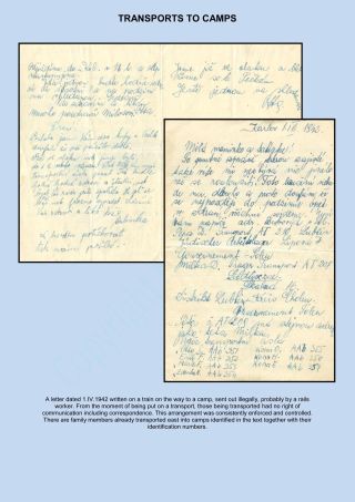PERZEKUCE ŽIDOVSKÉHO NÁRODA V PROTEKTORÁTU ČECHY A MORAVA A GHETO TEREZÍN V POŠTOVNÍCH DOKUMENTECH (anglická verze) – list 54