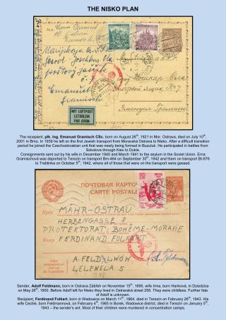 PERZEKUCE ŽIDOVSKÉHO NÁRODA V PROTEKTORÁTU ČECHY A MORAVA A GHETO TEREZÍN V POŠTOVNÍCH DOKUMENTECH (anglická verze) – list 60