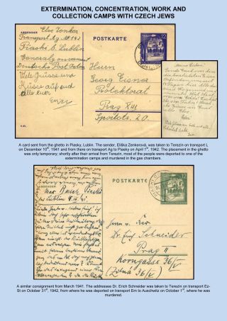 PERZEKUCE ŽIDOVSKÉHO NÁRODA V PROTEKTORÁTU ČECHY A MORAVA A GHETO TEREZÍN V POŠTOVNÍCH DOKUMENTECH (anglická verze) – list 67