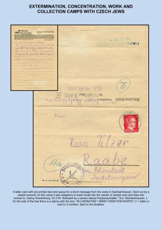 PERZEKUCE ŽIDOVSKÉHO NÁRODA V PROTEKTORÁTU ČECHY A MORAVA A GHETO TEREZÍN V POŠTOVNÍCH DOKUMENTECH (anglická verze) – list 69