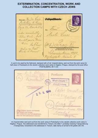 PERZEKUCE ŽIDOVSKÉHO NÁRODA V PROTEKTORÁTU ČECHY A MORAVA A GHETO TEREZÍN V POŠTOVNÍCH DOKUMENTECH (anglická verze) – list 72