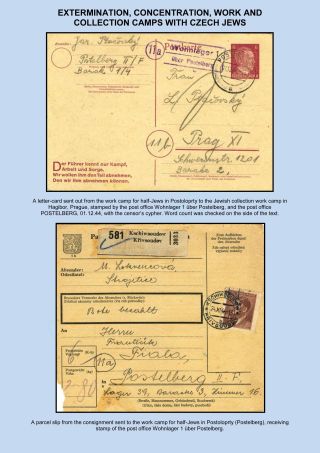 PERZEKUCE ŽIDOVSKÉHO NÁRODA V PROTEKTORÁTU ČECHY A MORAVA A GHETO TEREZÍN V POŠTOVNÍCH DOKUMENTECH (anglická verze) – list 73