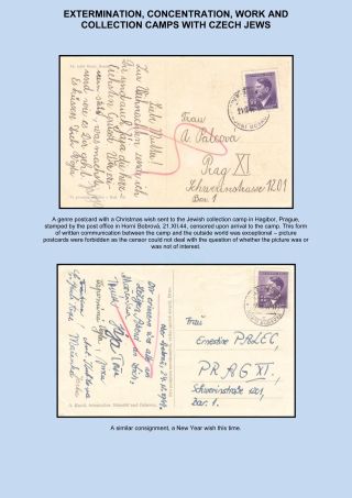 PERZEKUCE ŽIDOVSKÉHO NÁRODA V PROTEKTORÁTU ČECHY A MORAVA A GHETO TEREZÍN V POŠTOVNÍCH DOKUMENTECH (anglická verze) – list 74